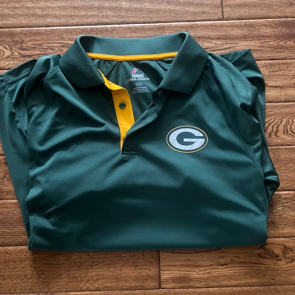 Green Bay Packers Green Polo Shirt